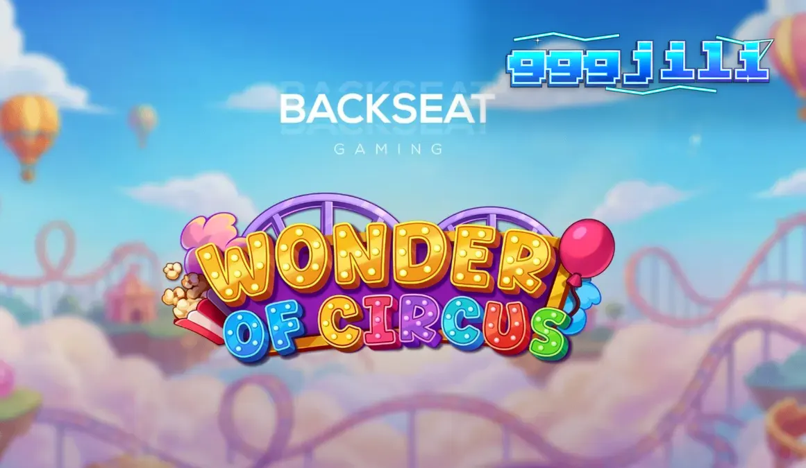 Makulay na disenyo ng Wonder of Circus slot na may neon circus theme